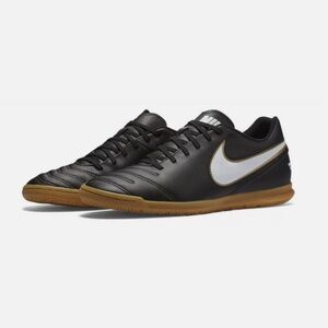 Nike Tiempo Rio III 1c Indoor Soccer Shoes Men’s Size 13 Black